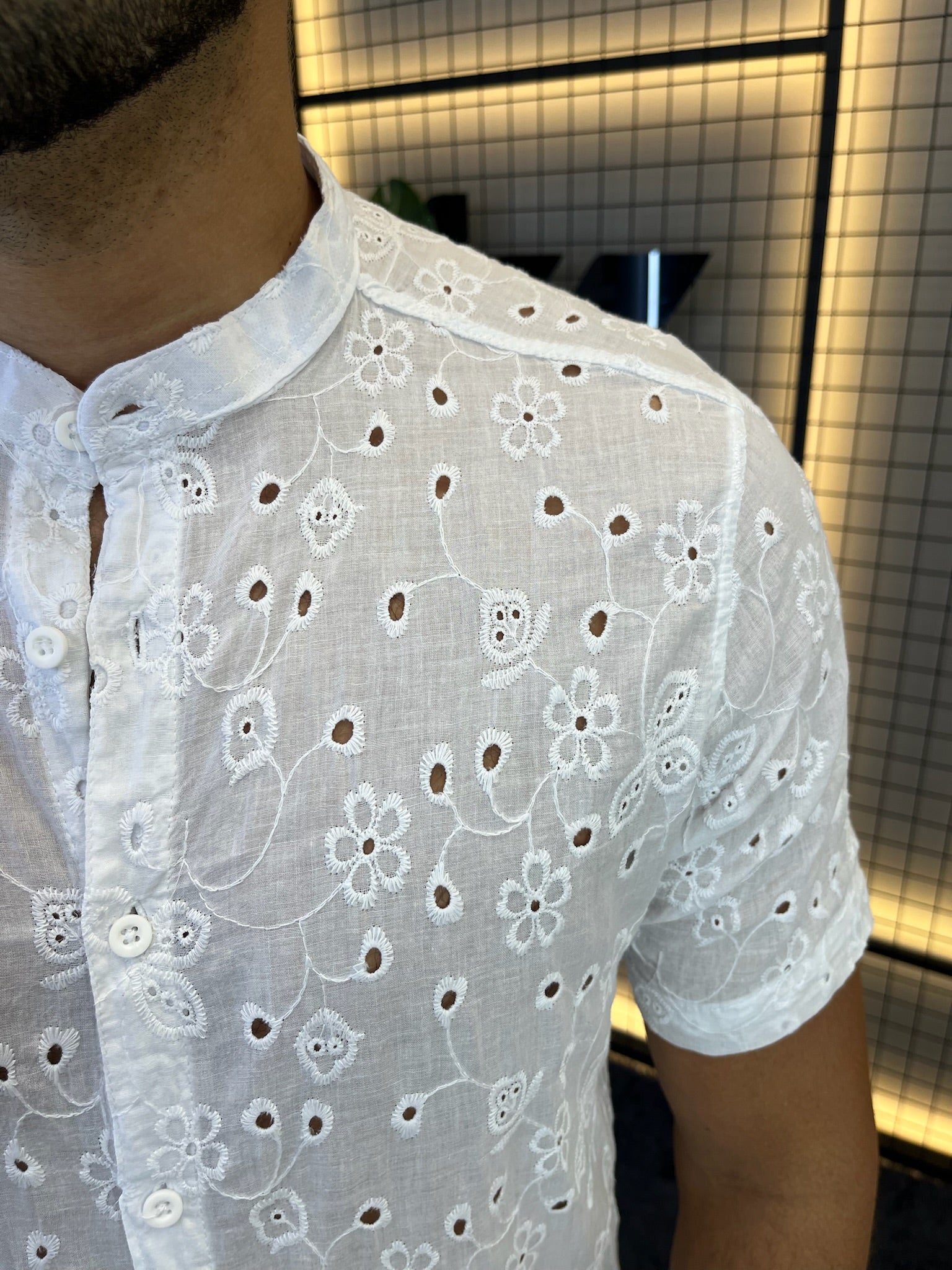 Camisa Bordada