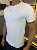 T-shirt com Punho - Branca