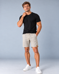 Short Linho - Cinza