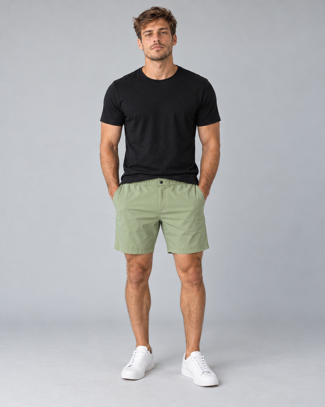 Bermuda Walk Tactel Premiun - Verde Oliva