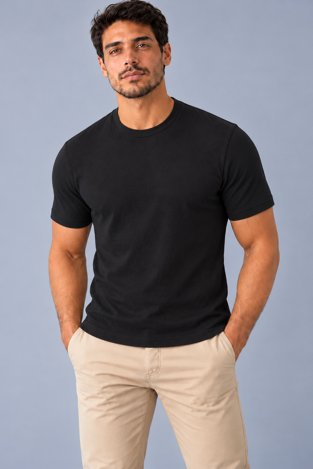 T-shirt Básica Confort LePug - Preta