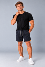Short Linho - Azul Marinho