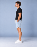 Short Linho - Azul Bebê