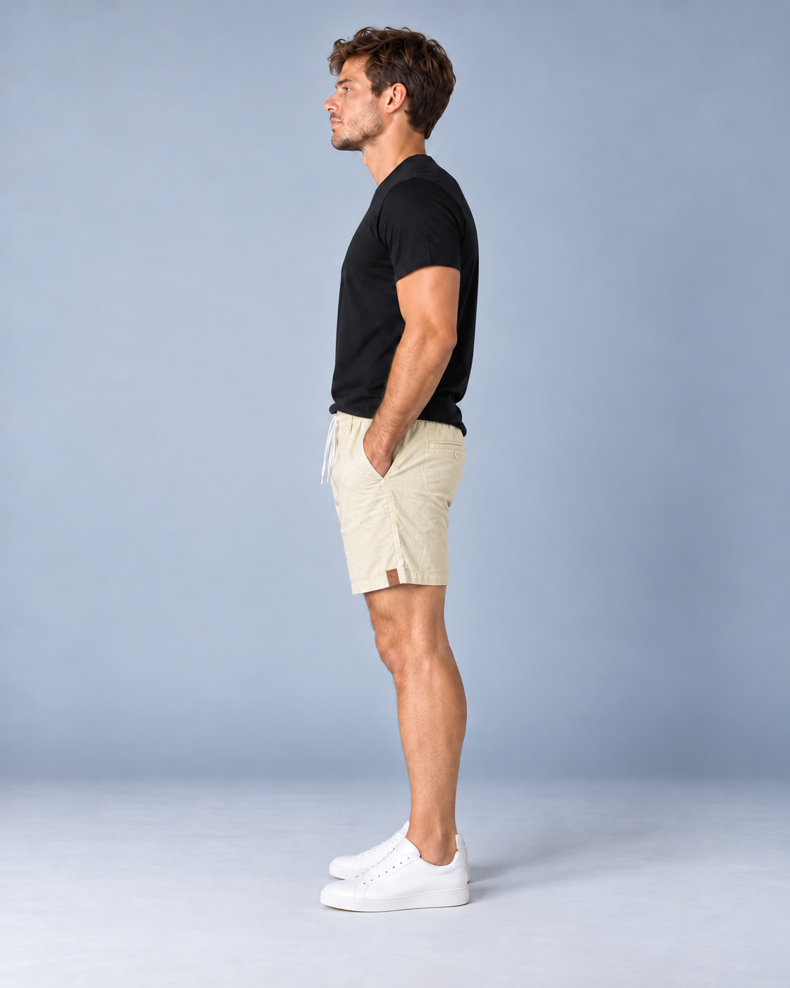 Short Linho - Amarelo Mantega