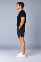 Short Linho - Azul Marinho