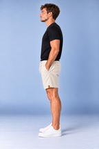 Short Linho - Marrom Claro