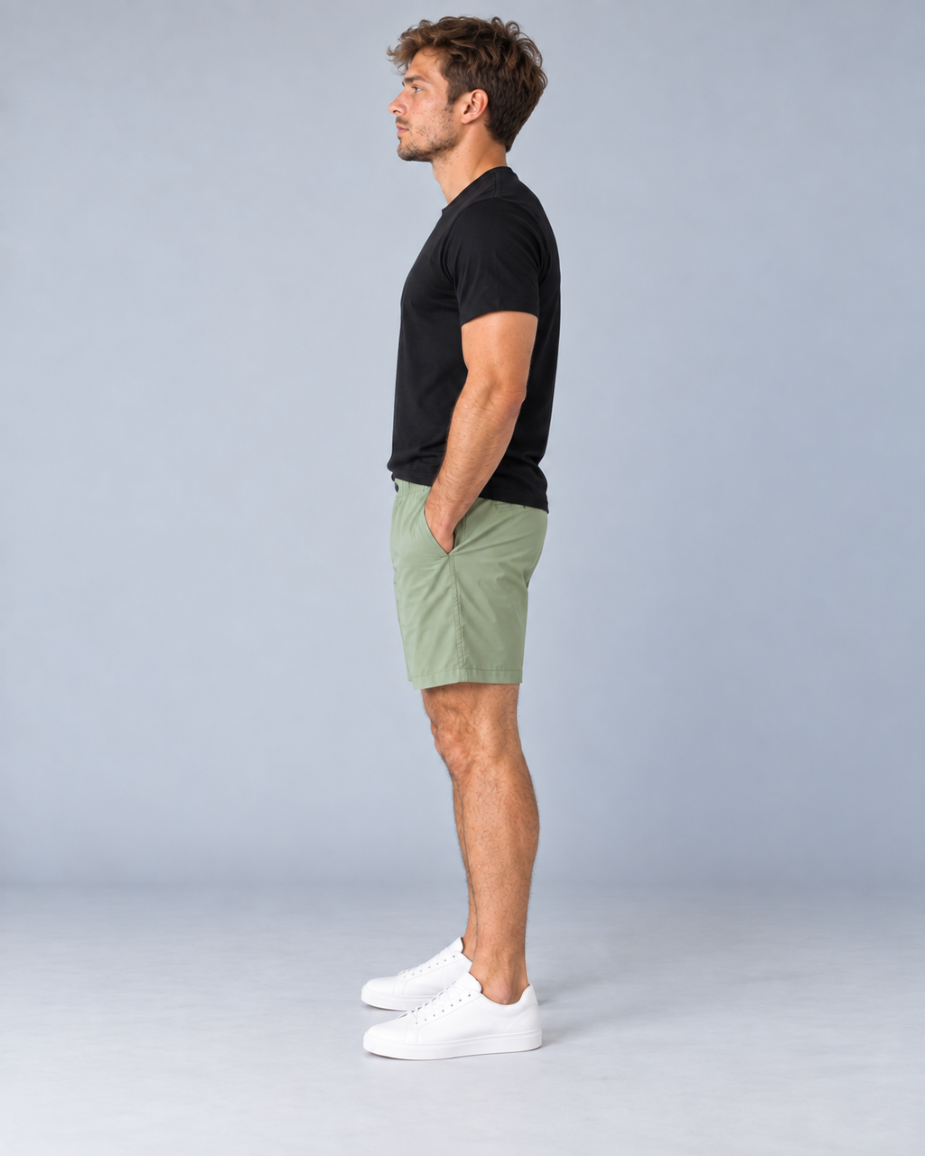 Bermuda Walk Tactel Premiun - Verde Oliva