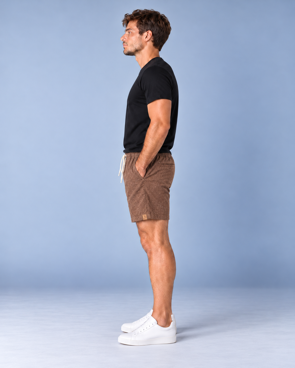 Short Linho - Cobre