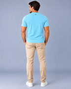 T-shirt Básica Confort LePug - Azul Bebê