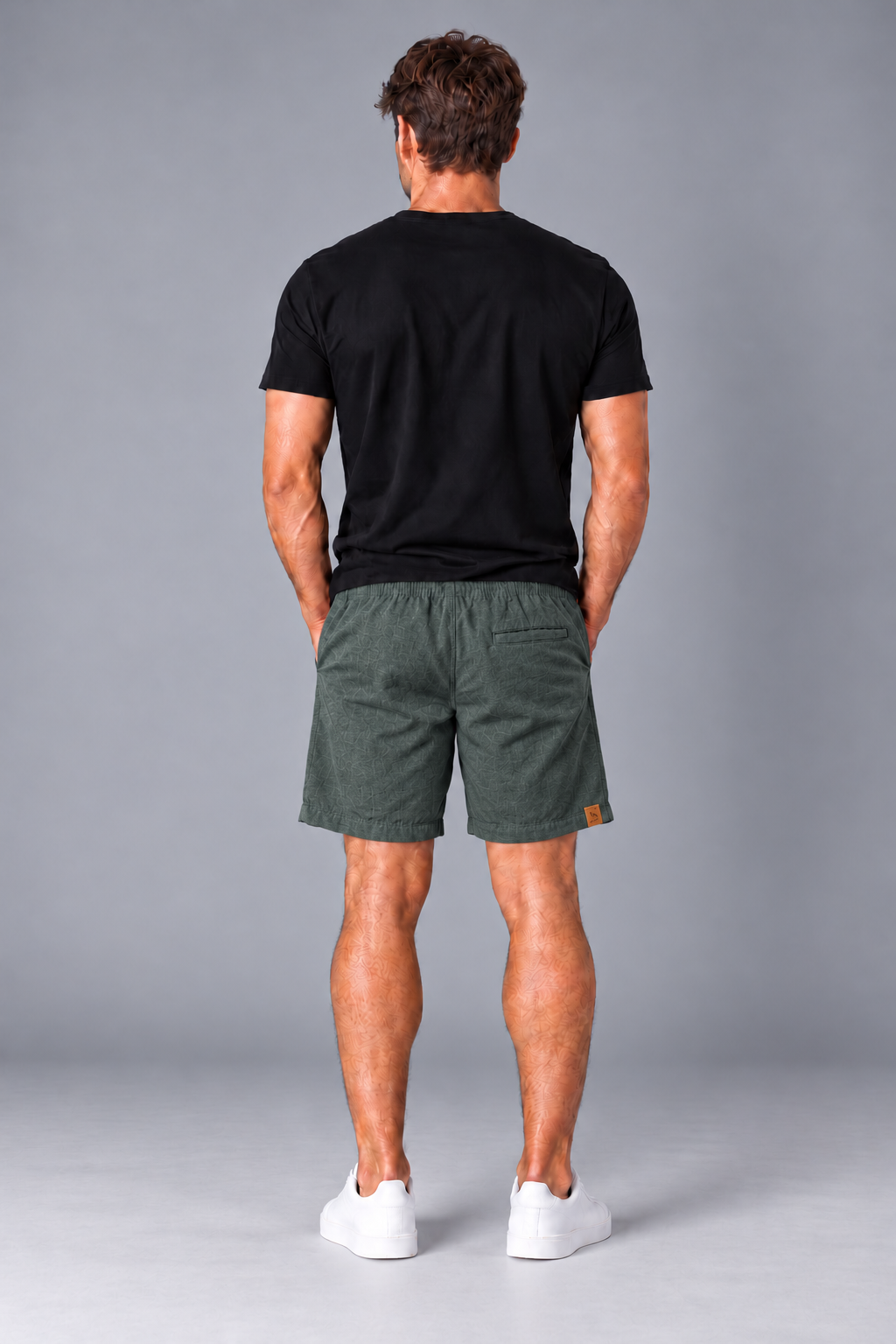 Short Linho - Verde Escuro