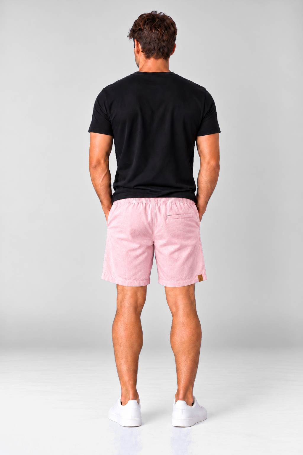 Short Linho - Rosa Bebê
