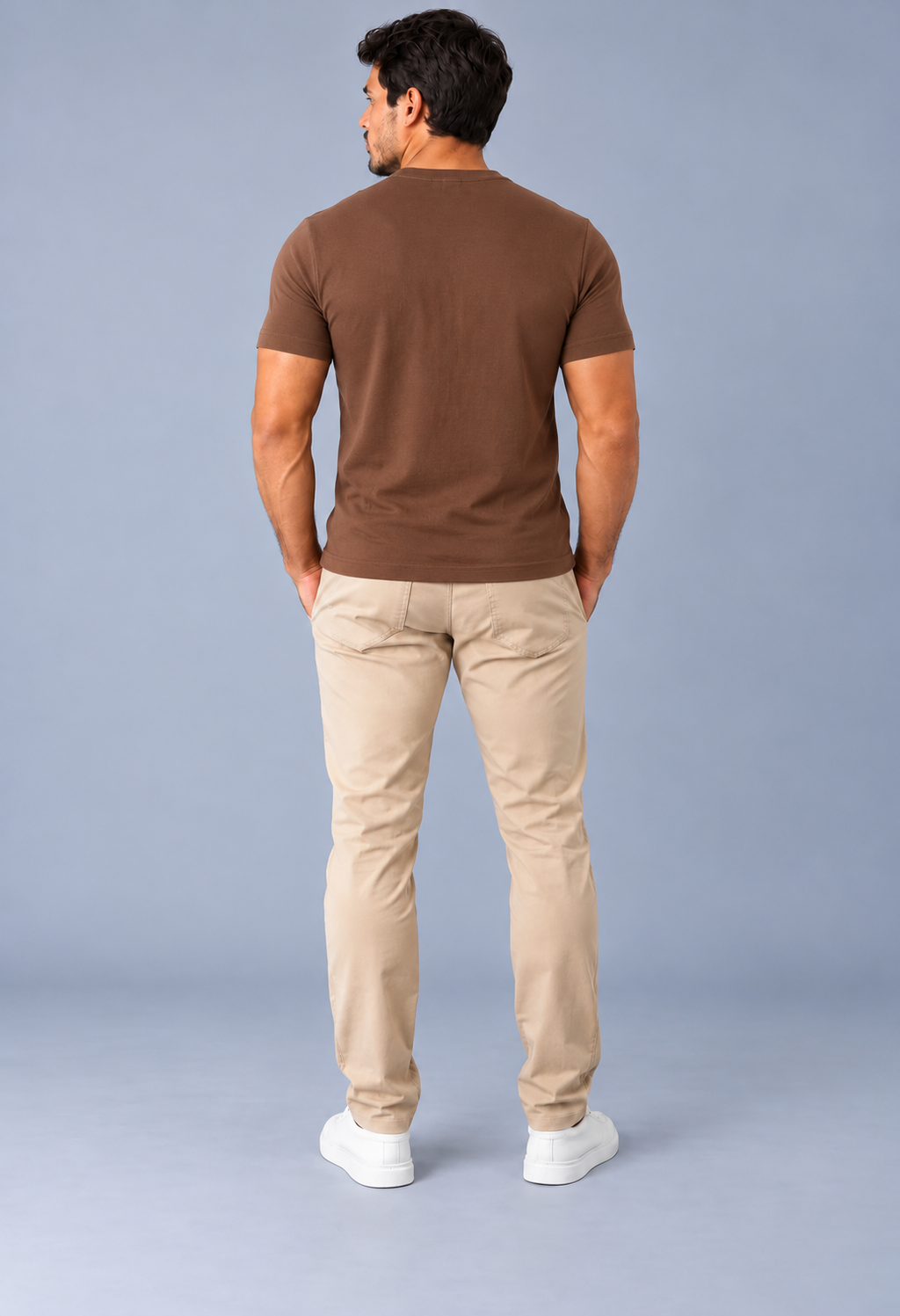 T-shirt Básica Confort LePug - Marrom