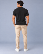 Camiseta LS Texturizada Vertical - Preta