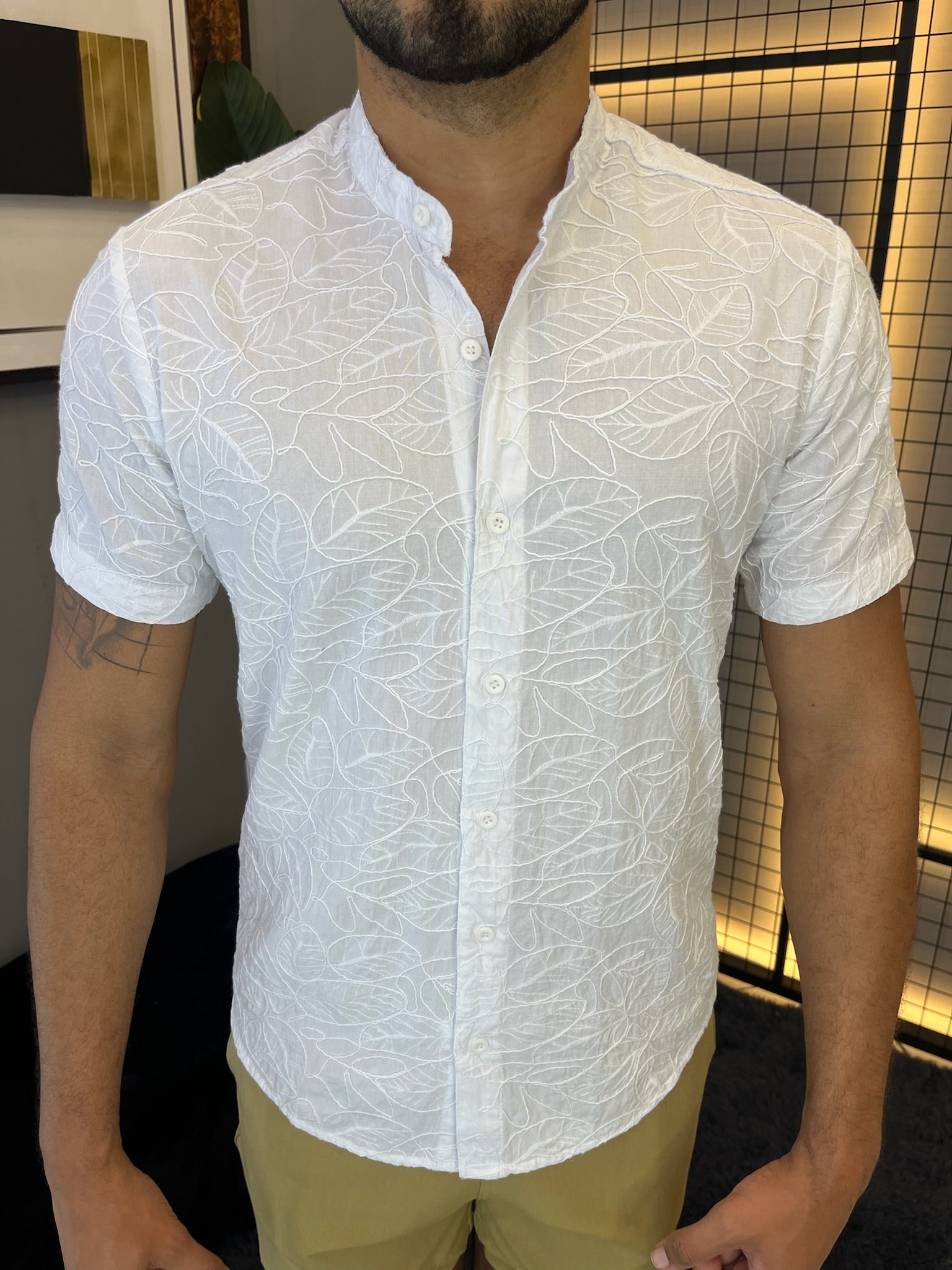 Camisa Bordada