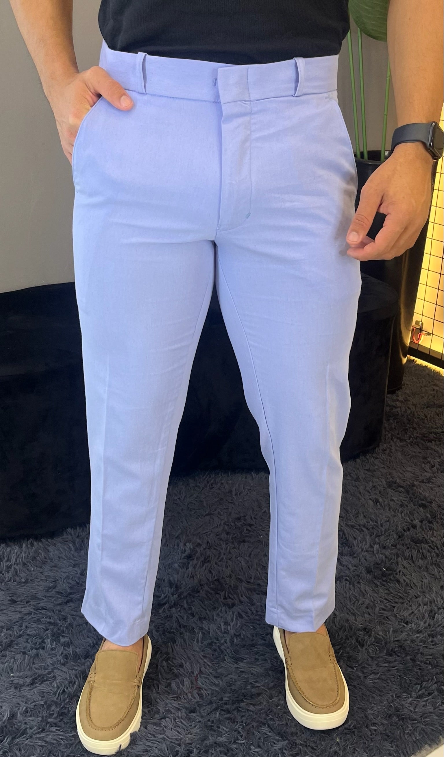 Calça Alfaiataria Corte Reto Veneza