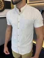 Camisa Gola Padre Bordada