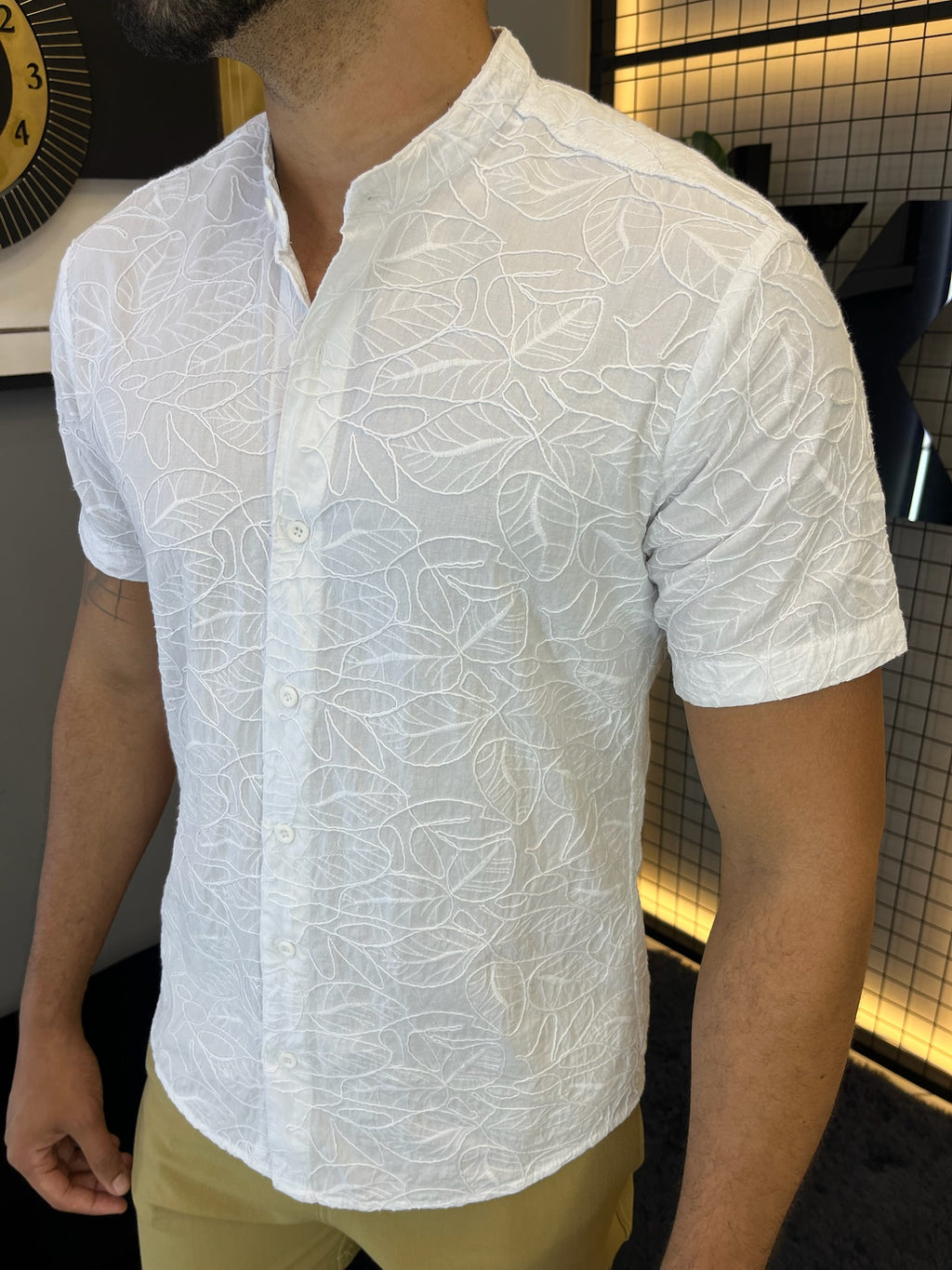 Camisa Bordada