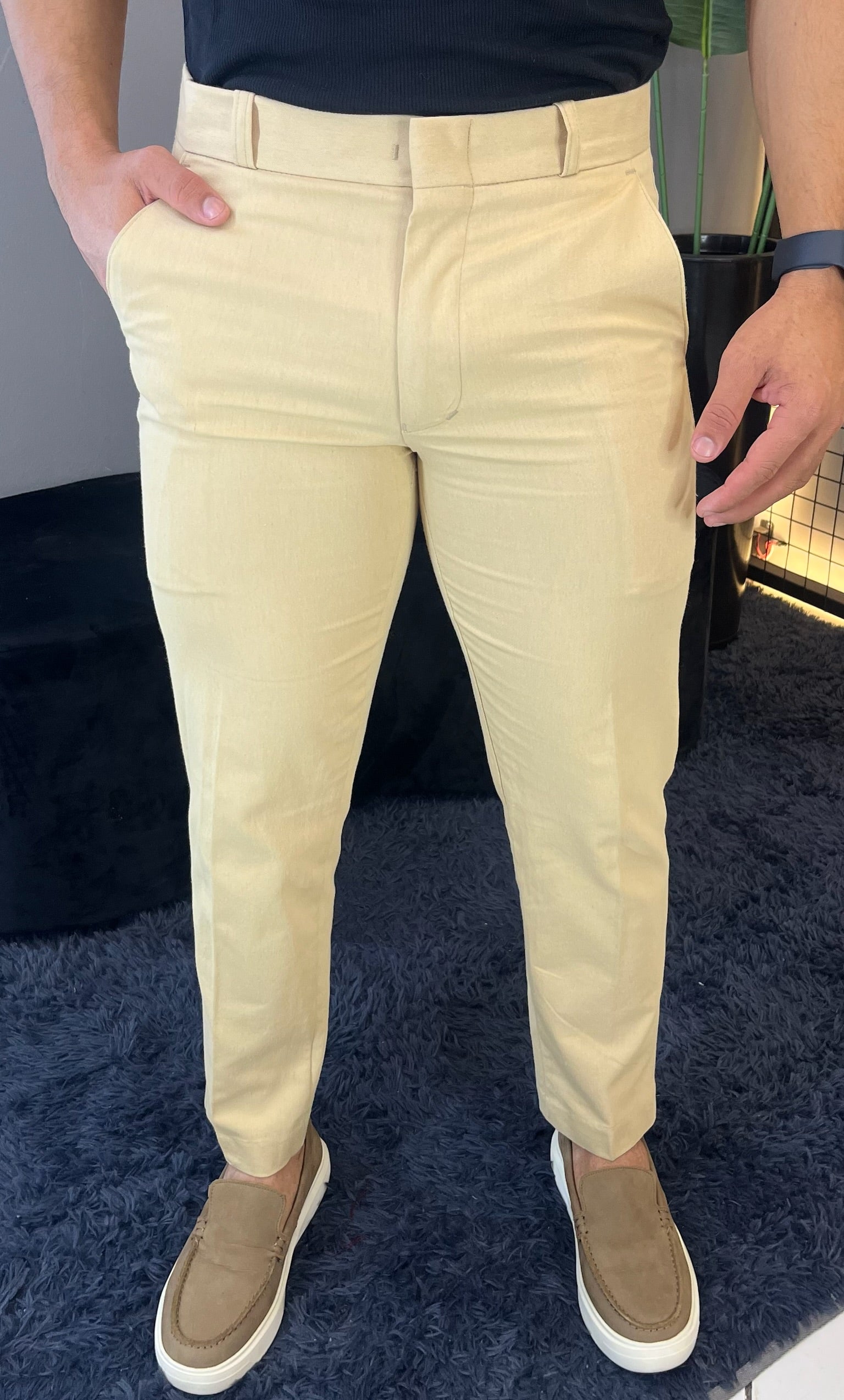 Calça Alfaiataria Corte Reto Veneza