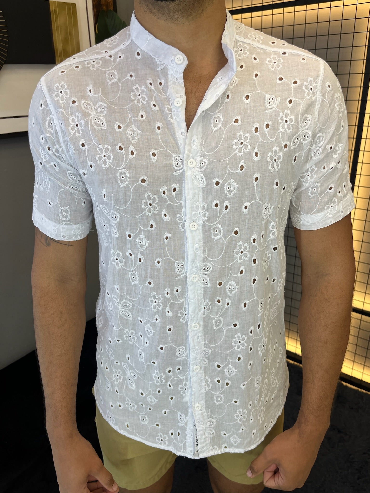 Camisa Bordada