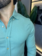 Camisa Linho Lisboa Manga Longa