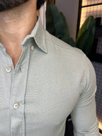 Camisa Linho Lisboa Manga Longa