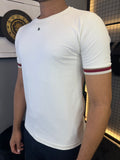 T-shirt com Punho - Off