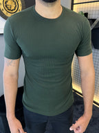 T-shirt Ribana Básica - Verde Militar