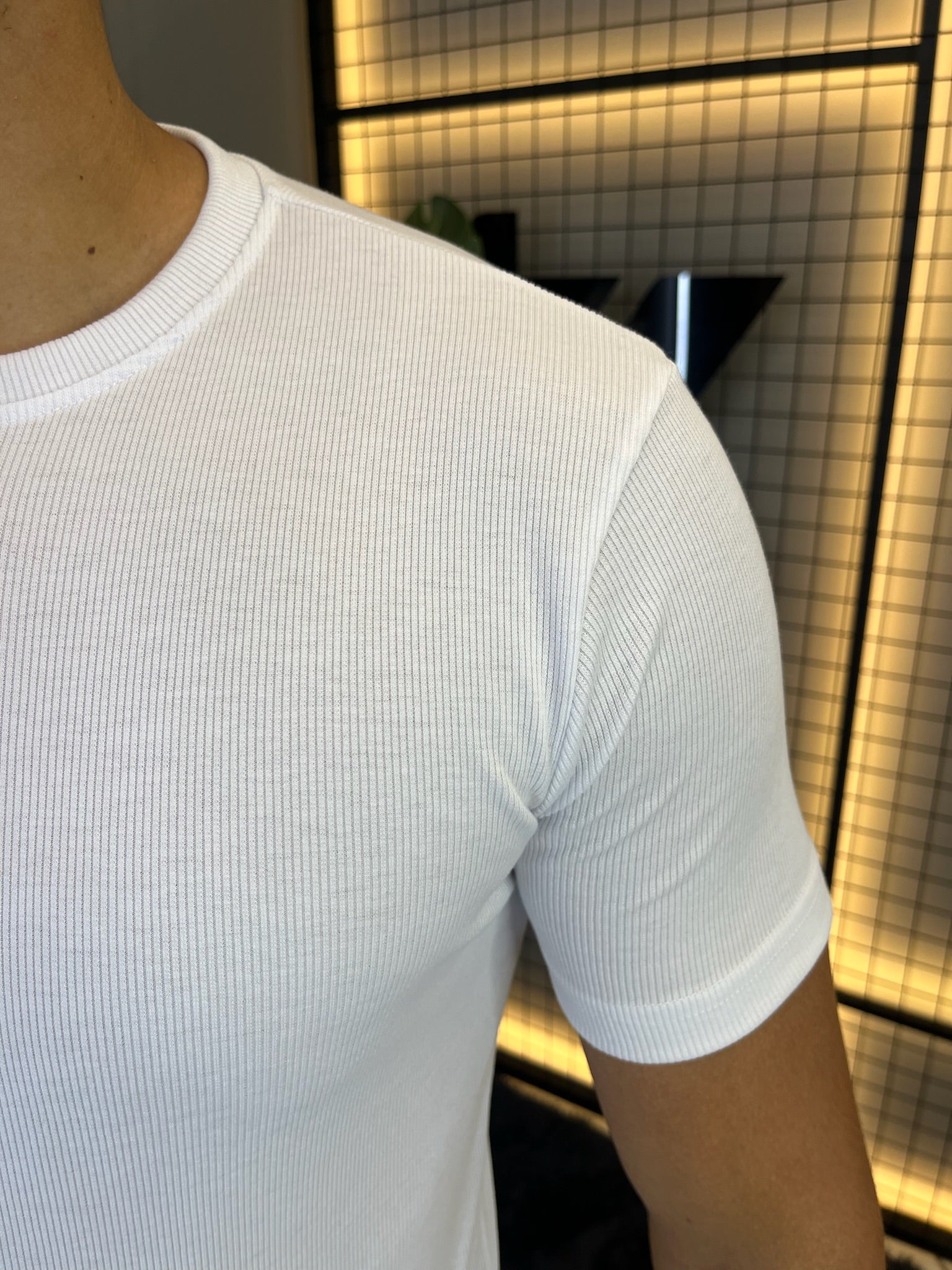 T-shirt Ribana Básica - Branca