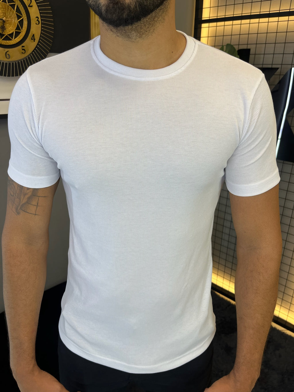T-shirt Ribana Básica - Branca