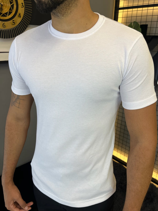 T-shirt Ribana Básica - Branca