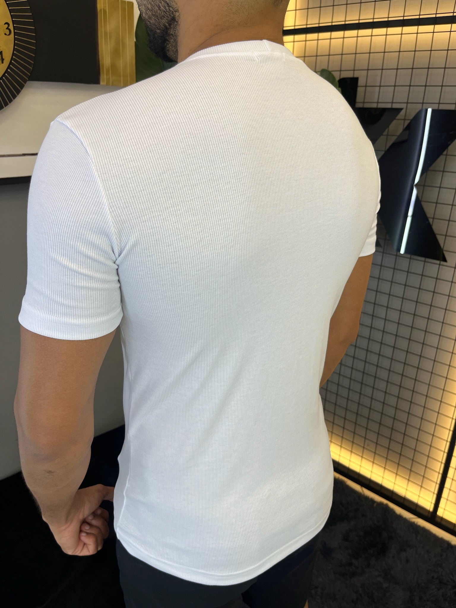 T-shirt Ribana Básica - Branca