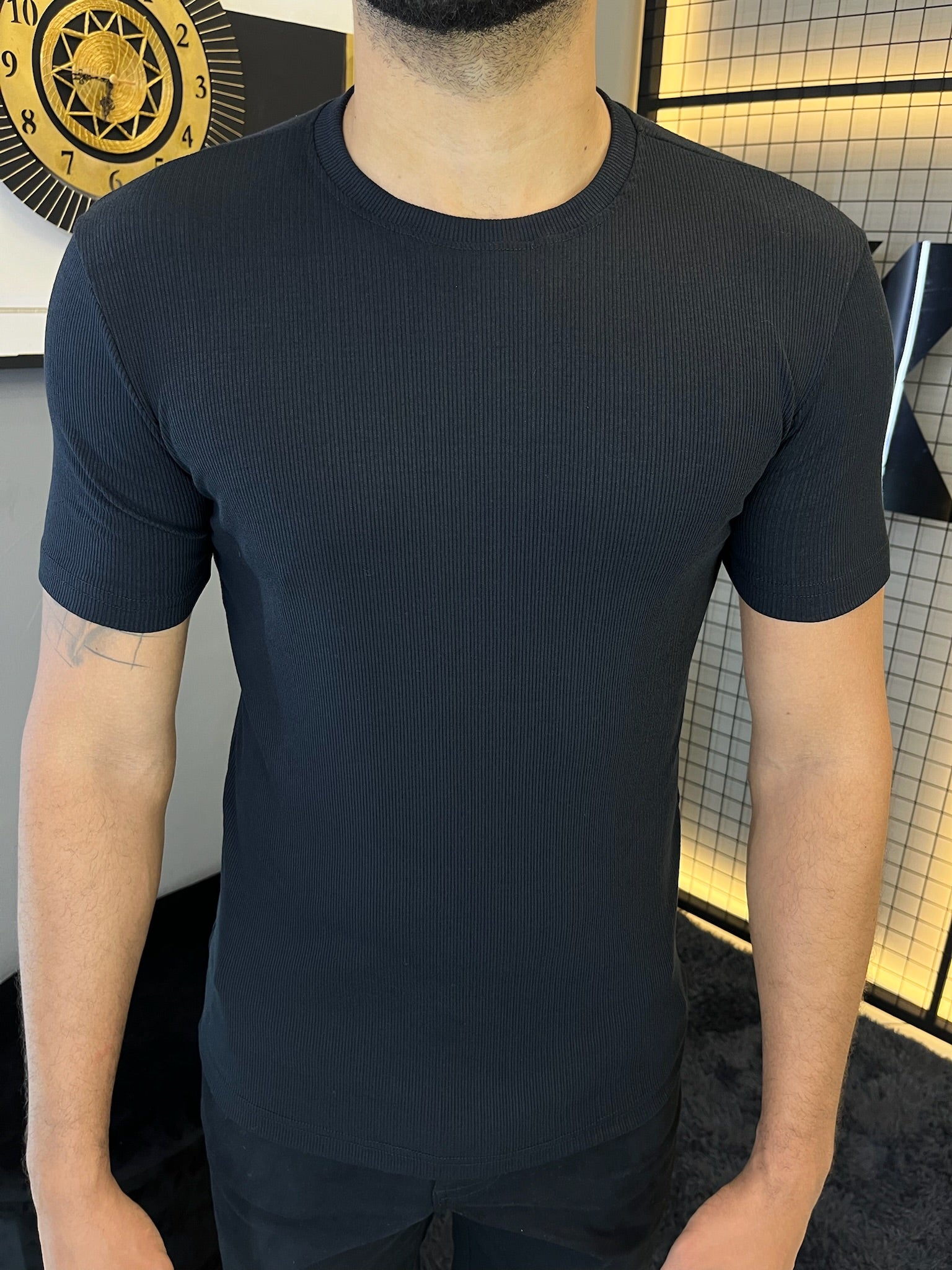 T-shirt Ribana Básica - Preta