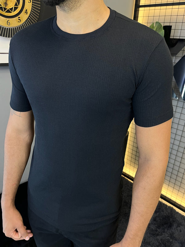 T-shirt Ribana Básica - Preta
