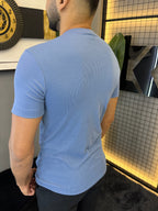 T-shirt Ribana Básica - Azul Petróleo