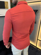 Camisa Linho Lisboa Manga Longa