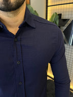Camisa Linho Lisboa Manga Longa
