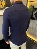 Camisa Linho Lisboa Manga Longa