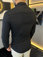 Camisa Linho Lisboa Manga Longa