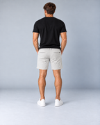 Bermuda Alfaiataria Mover Brim - Cinza Claro